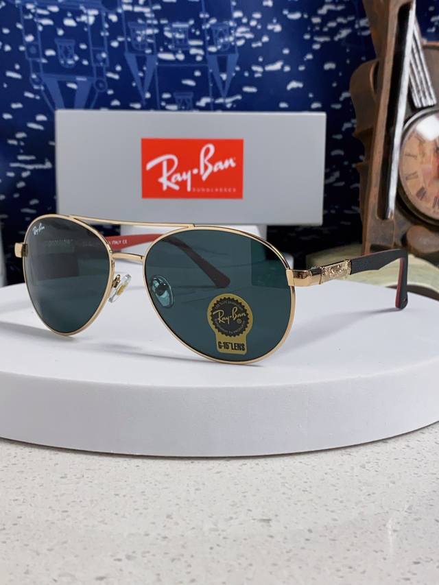 Rayban 2025 new tempered glass lens sunglasses for men, drivers, driving, fishin