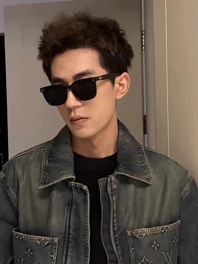 Gentle Moster Gm Korean version of personality contrast color sunglasses female