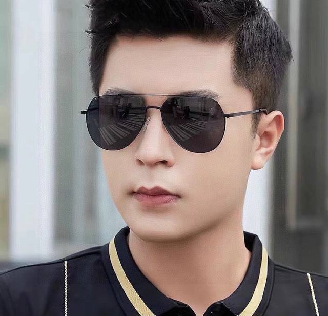 Gucci Men's Colorful Aviator Polarized Sunglasses Material: HD Nylon Thickened C