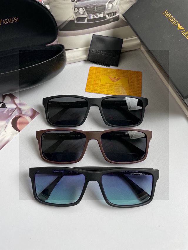 New Brand: Armani: Original quality polarized sunglasses for men and women. Mat