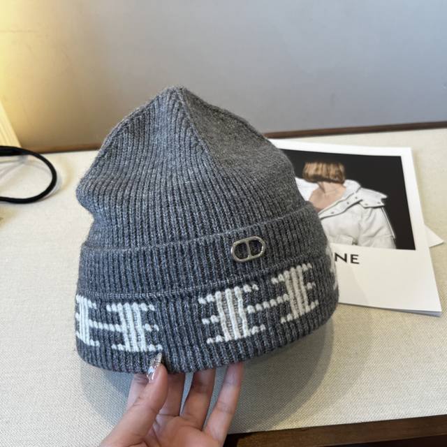 Hermes new knitted wool hat