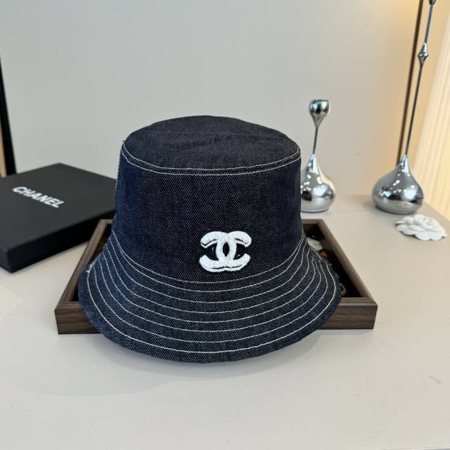 Chanel high-end custom bucket hat, head circumference 57cm