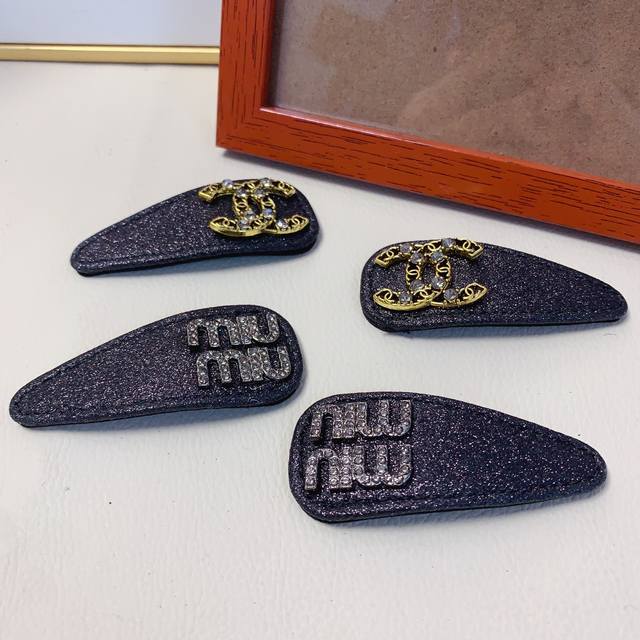 Miumiu Miao Miao Chanel Xiaoxiang New side clip bangs clip Bb clip pressure clip