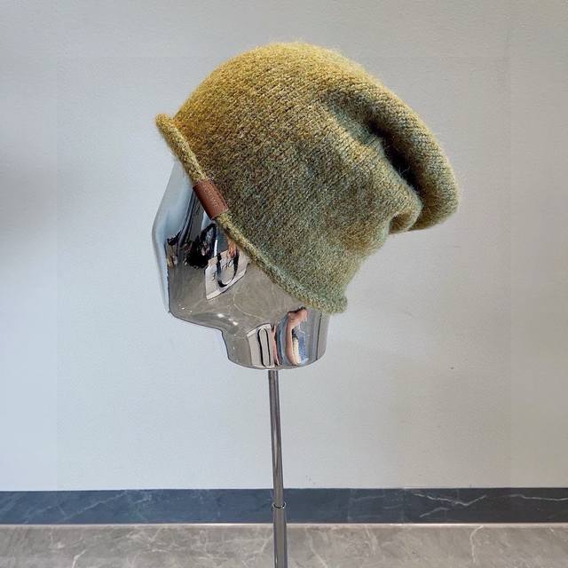 Loewe's new autumn and winter wool hat, hip-hop style knitted hat, men's and wom