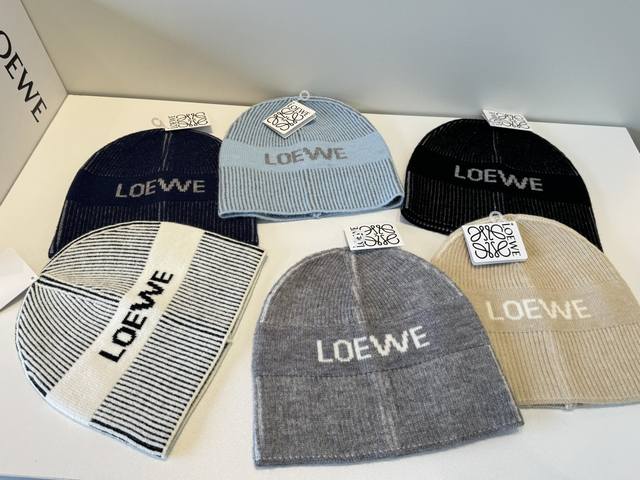 Loewe Loewe woolen hat new original design, superb texture, standard external li