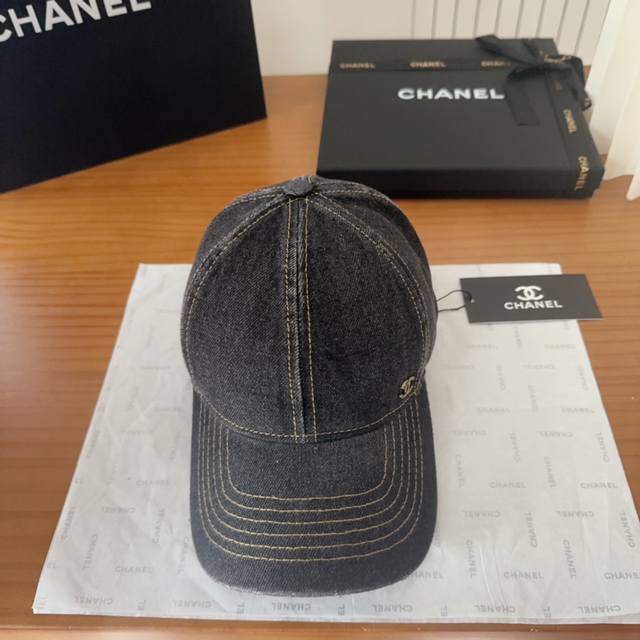 Chanel's new denim blue retro bucket hat is a beautiful vintage hat for holiday