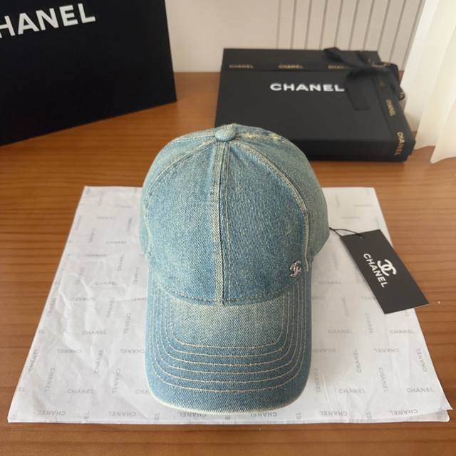Chanel's new denim blue retro bucket hat is a beautiful vintage hat for holiday