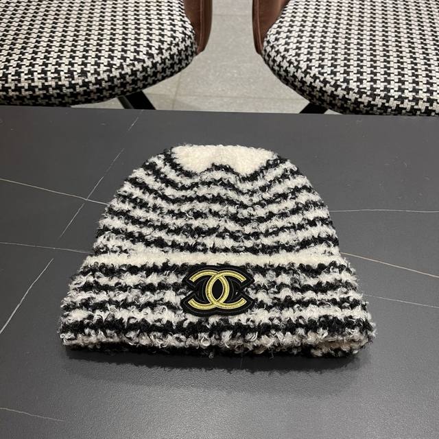 Chanel autumn and winter celebrity recommended wool hat, Xiaohongshu hot item, s