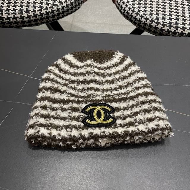 Chanel autumn and winter celebrity recommended wool hat, Xiaohongshu hot item, s