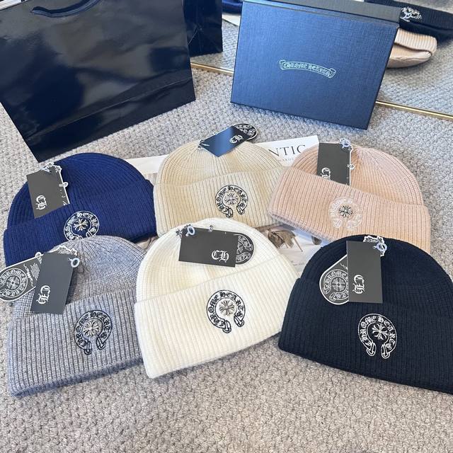 Chrome Hearts Autumn and Winter Wool Knitted Beanie This must be a favorite of