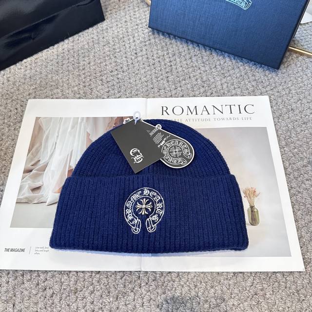 Chrome Hearts Autumn and Winter Wool Knitted Beanie This must be a favorite of