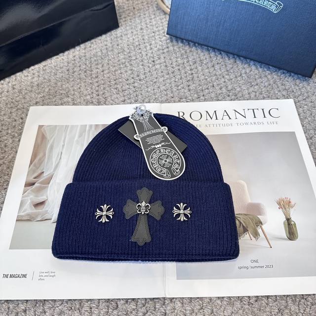 Chrome Hearts Autumn and Winter Wool Knitted Beanie This must be a favorite of