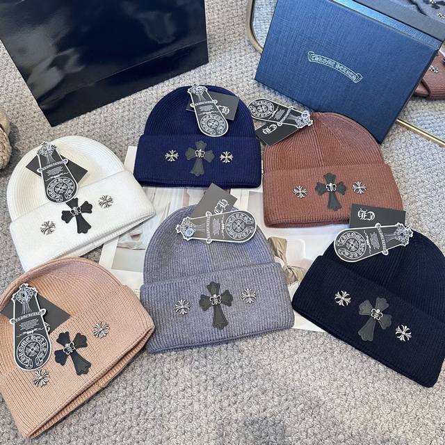 Chrome Hearts Autumn and Winter Wool Knitted Beanie This must be a favorite of