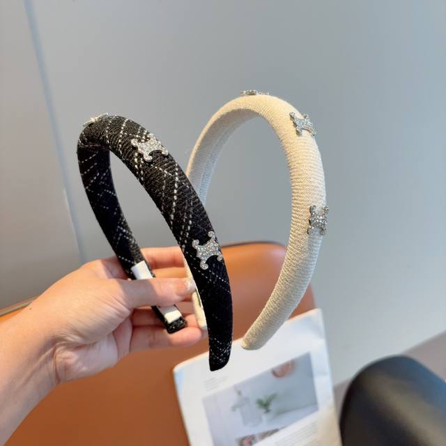 with packaging Celine Celine Korean new style small fresh letter headband, comf