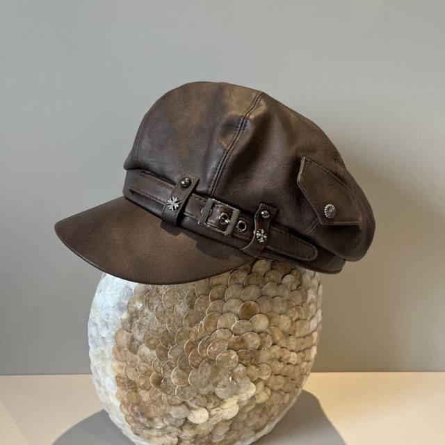 2025 Chrome Hearts new duckbill painter hat, head circumference 57cm