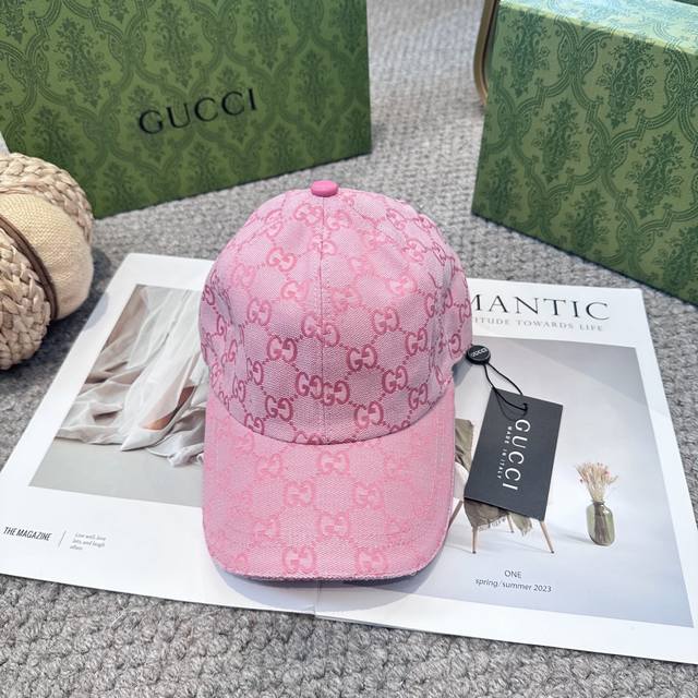 Gucci baseball cap 2025 new Gg jacquard craft is very exquisite and high-end atm