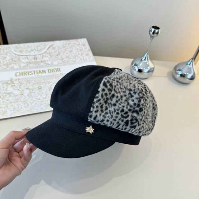 Dior new peaked painter hat, head circumference 57cm