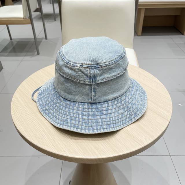 Chanel Chanel 2025 new classic washed denim fisherman hat details are very exqui