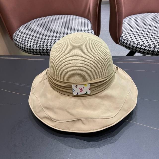 Lv Louis Vuitton 2025 new men's and women's bucket hat, super easy to match,