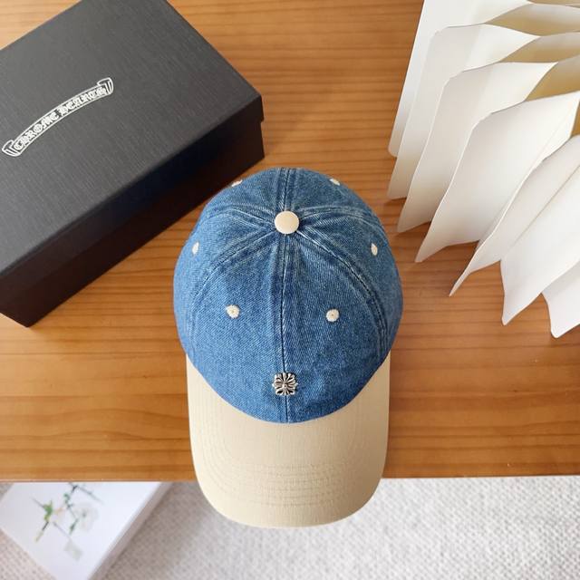 Chrome Hearts Chrome Hearts Early Autumn Korean Fashion Retro Colorblock Denim B