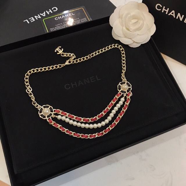 Autumn and Winter Double-Layer Sweater Chain Chanel Sweater Chain Small Chanel L