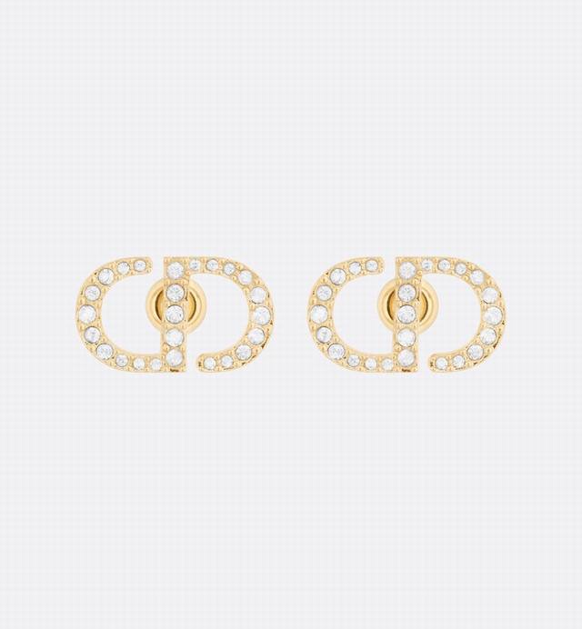 Dior Dior CD earrings are made of brass, a popular item, and are a must-have for