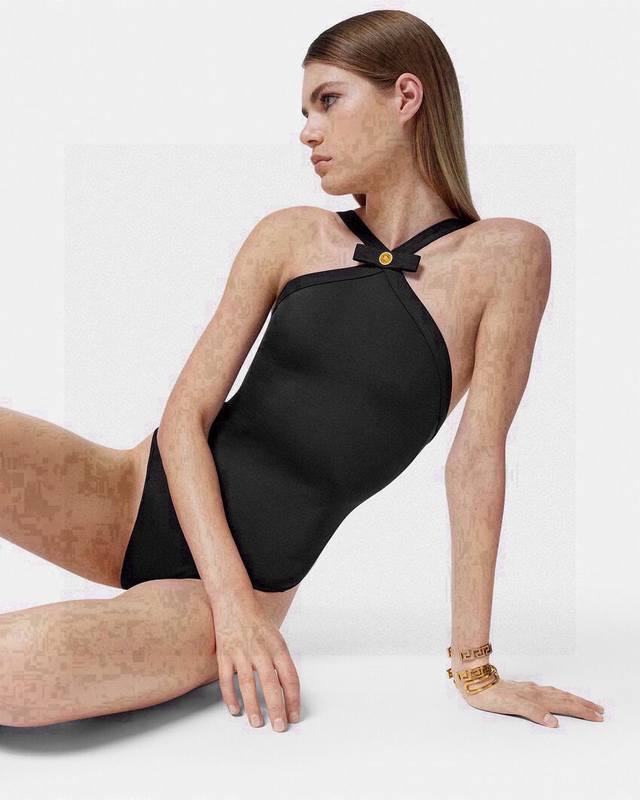 Versace's new one-piece swimsuit is perfect for a variety of occasions.
