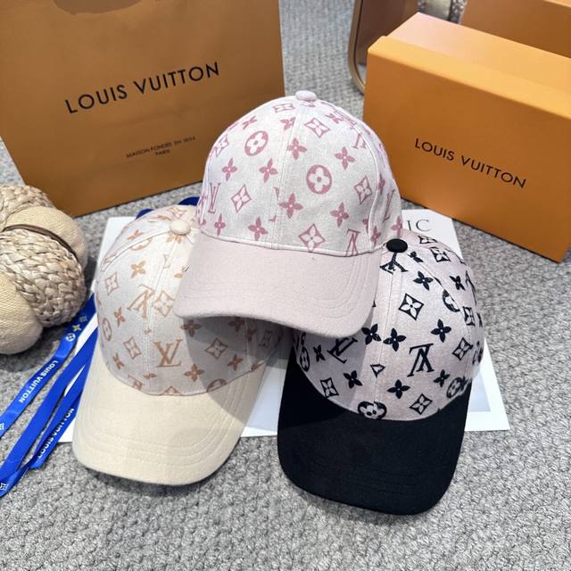 Louis Vuitton baseball cap Louisvuitton new autumn and winter Lv baseball cap, h