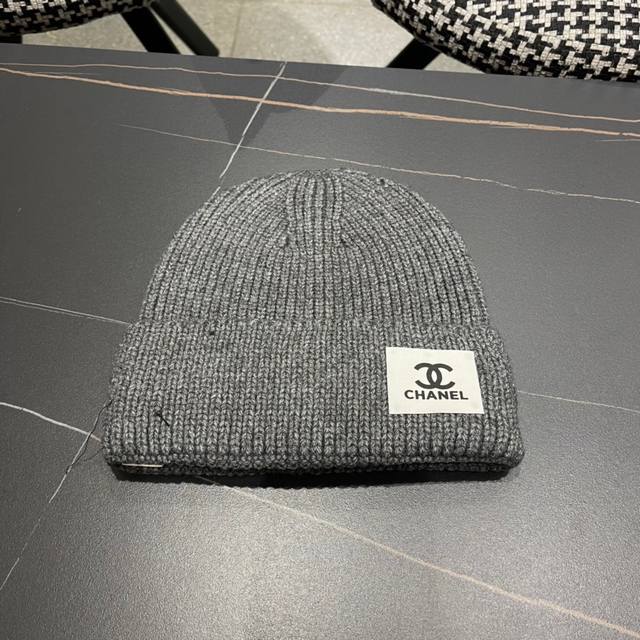 Chanel Chanel autumn and winter celebrity fashion wool hat, super soft and comfo