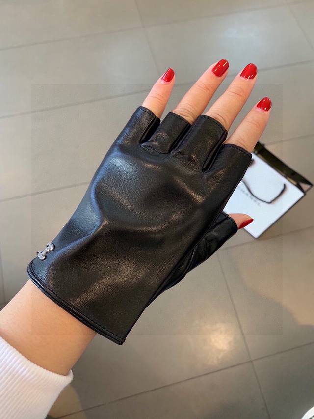 Chanel autumn and winter new women's gloves official website synchronized import