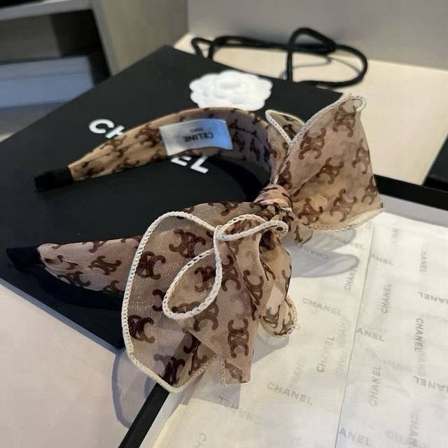 Celine bow headband