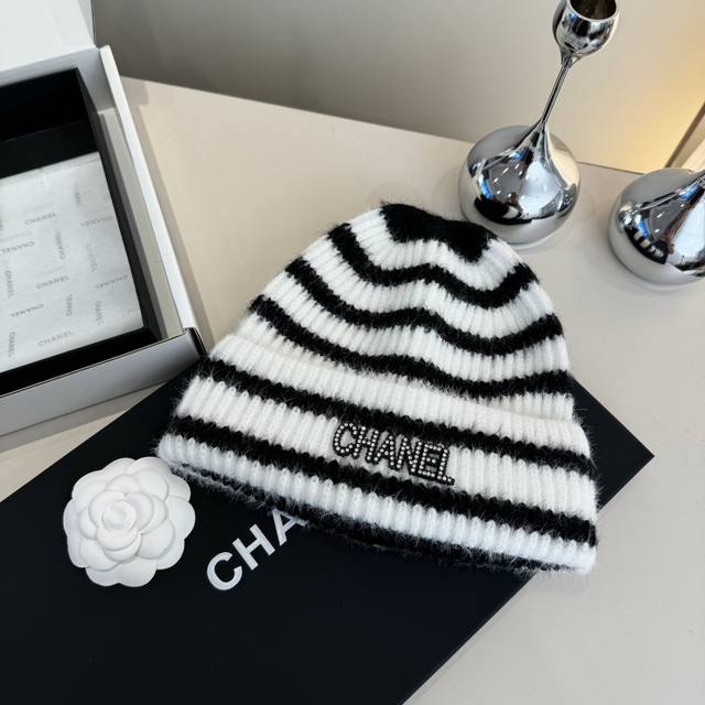 Chanel autumn and winter new wool hat, 100% wool fabric