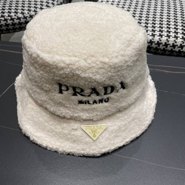 Prada, 2025 new high version original quality plush fisherman one-to-one purcha