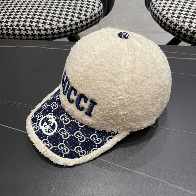 Gucci baseball cap Gucci official website new autumn and winter new plush baseba