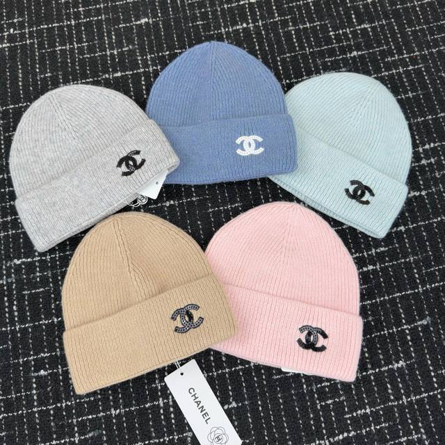 Small sequined knitted hat