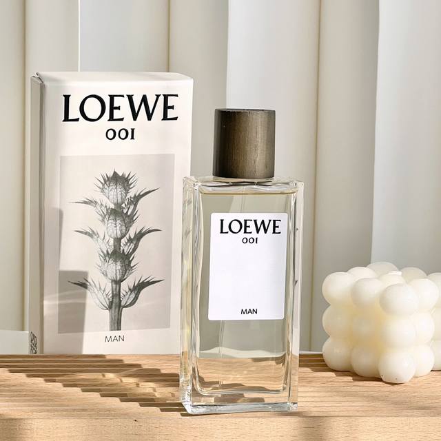 Original quality Loewe men's fragrance Man Fragrance: Woody floral Top notes: Be
