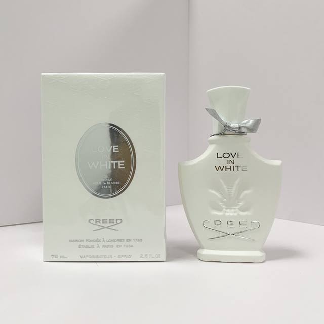 Original quality Creed Faith Eau de Parfum 75ml White Love In White, real shot,