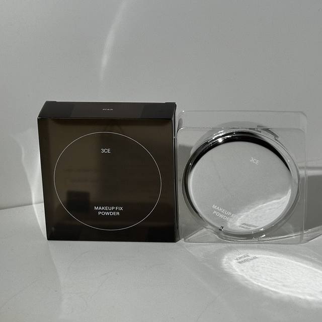 High-end quality 3Ce soft focus silver compact powder 9g In stock: No. 1 Fair N