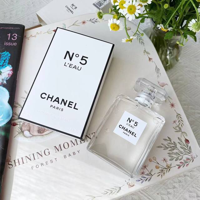 Original quality Chanel Eau Blanc No. 5, a classic, long-lasting women's eau de