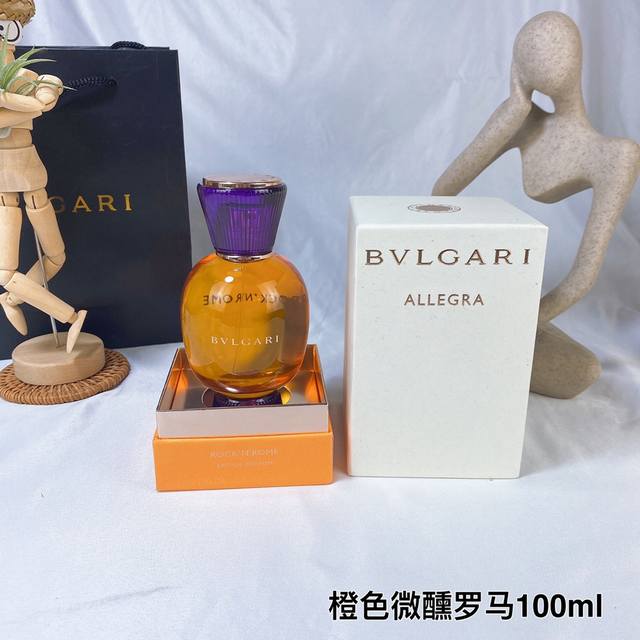 High-end quality Bvlgari Orange Candy Tipsy Roman Women's Perfume Ml Fragrance: