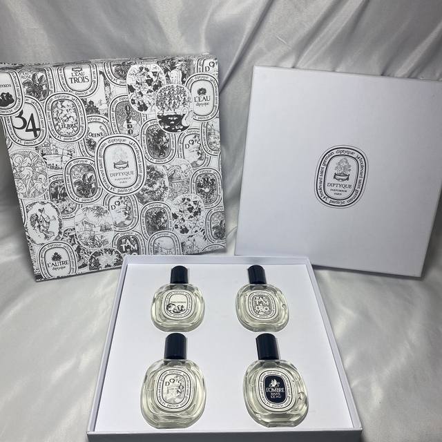 Original qualityDiptyque White Label four-piece perfume sample set 30ml, with sp