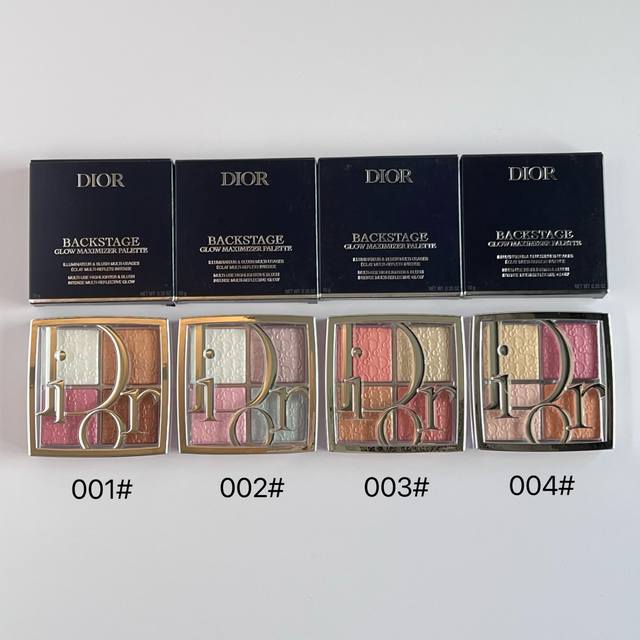 Mingtong quality Dior Backstage 4-color Highlighter Contouring Palette 25-color