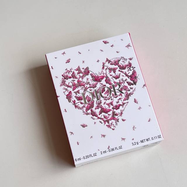 High-end quality Dior lip care three-piece set co-branded edition! Color number: