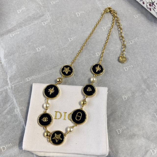 Dx0866 Necklace Ds0218 Bracelet Dor Colorful small round necklace 25 The latest