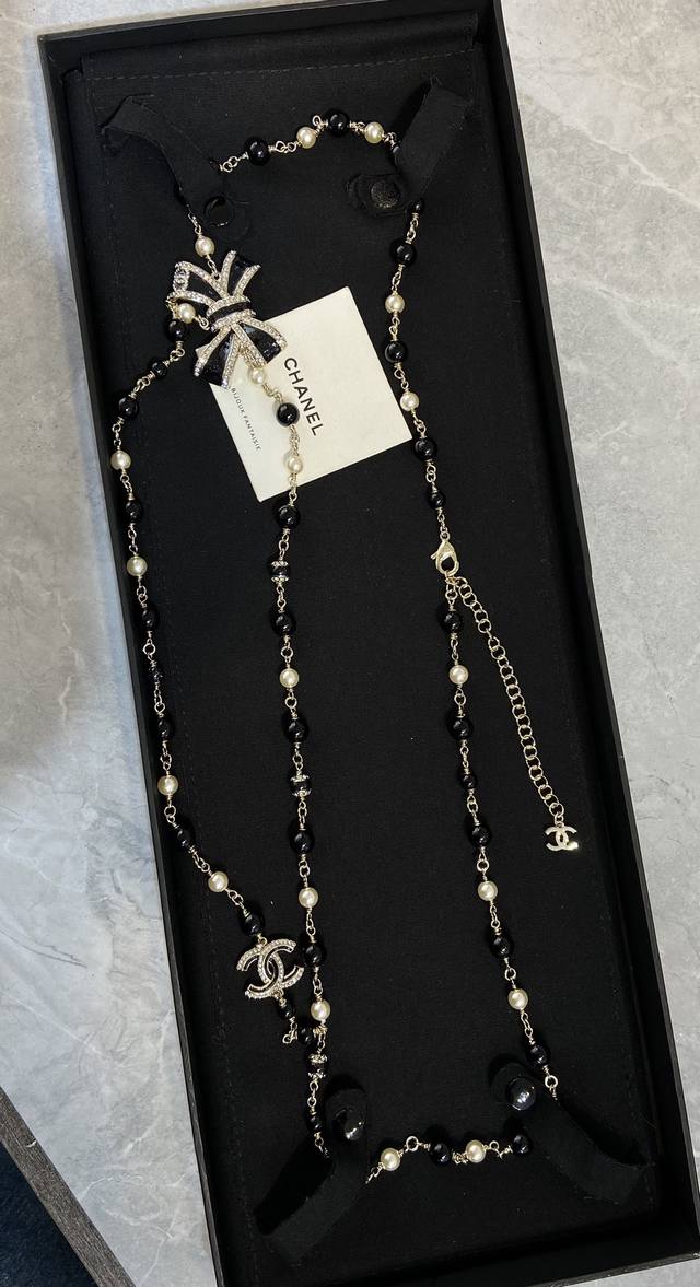 Xy0701 25B double-layer waist chain with a bow. Adjustable length. New fall/wint