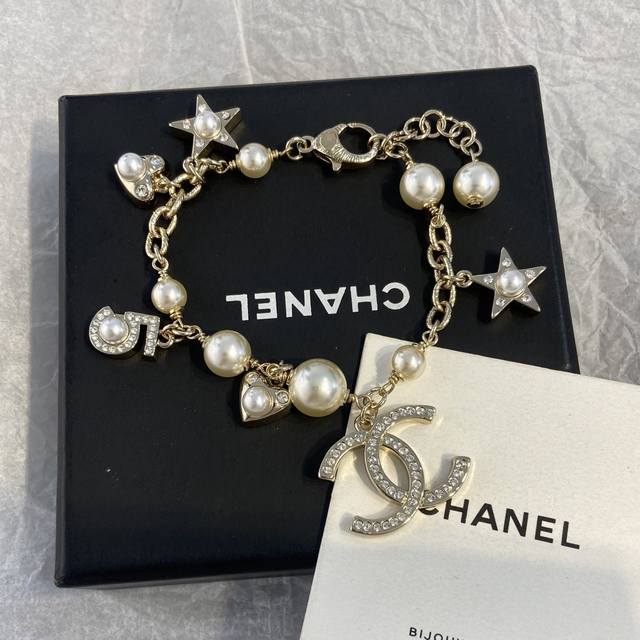 Xs0180 No discount Ch Nel Xianger five-character bracelet Super beautiful and fa