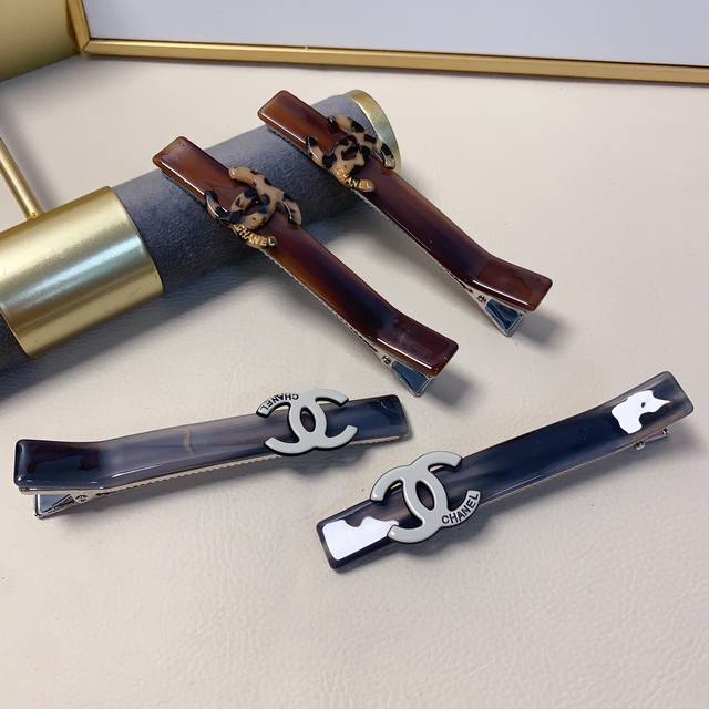 chanel Xiaoxiang Chanel hairpin acetate press clip edge clip daily exquisite sma