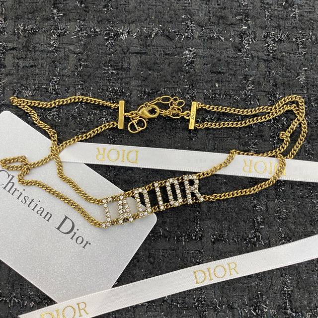 Code Gn019 Dior counter latest new models simultaneously new clavicle necklace