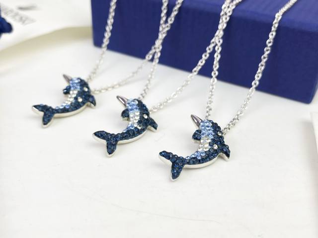 Swarovski Dolphin Necklace