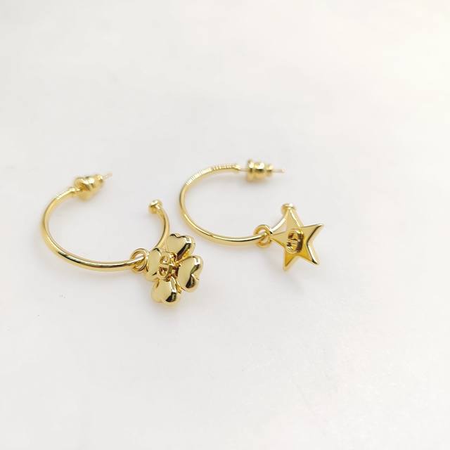 Daor latest petal five-pointed star CD ear hook consistent with the Z batch bras